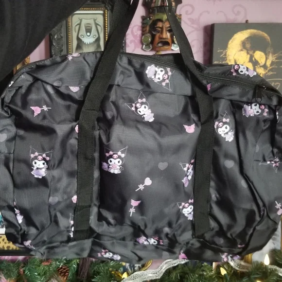 Kuromi foldable carry-on bag - Picture 5 of 7